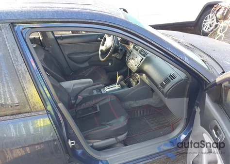 2003 Honda Civic Ex из США, поврежденный, VIN 2HGES26703H558920